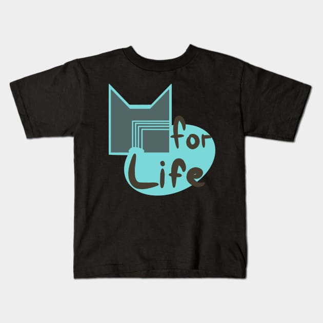 The Tribe of Rushing Water for Life Kids T-Shirt by Salamenca